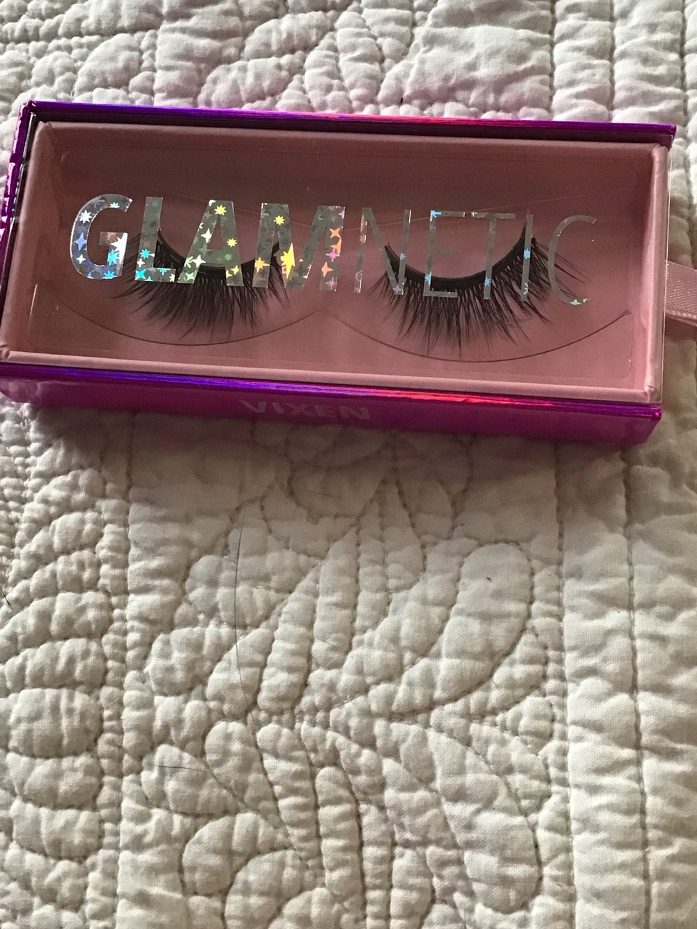 New Glamnetic Magnetic Vixen False Lashes – Black Dramatic Strip Lashes